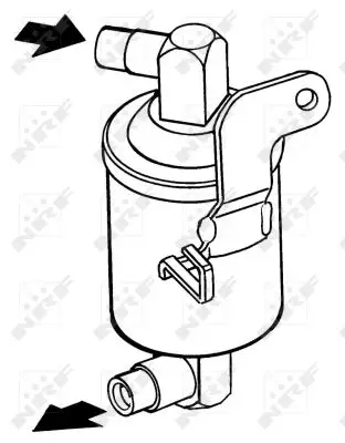 NRF 33099 - Trockner, Klimaanlage Schneller Versand