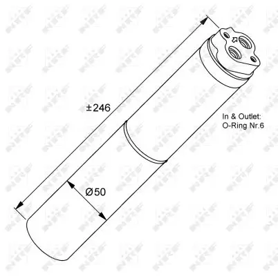 Expressversand NRF 33133 - Trockner, Klimaanlage - EASY FIT