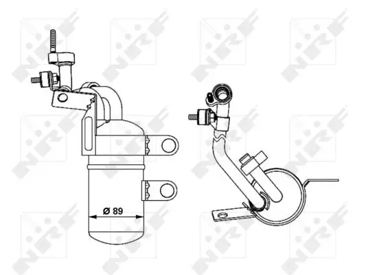Schnäppchen NRF 33290 - Trockner, Klimaanlage - EASY FIT