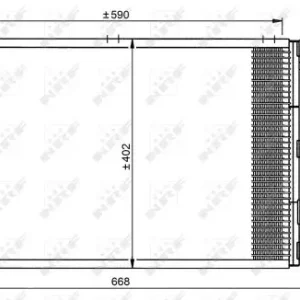 Must-Have NRF 35151 - Kondensator, Klimaanlage - EASY FIT
