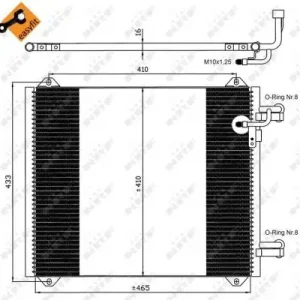 Neuheit NRF 35362 - Kondensator, Klimaanlage - EASY FIT