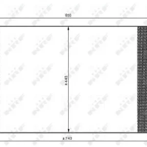 Sale NRF 35448 - Kondensator, Klimaanlage - EASY FIT