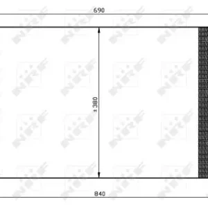 Direkt Vom Hersteller NRF 35505 - Kondensator, Klimaanlage - EASY FIT