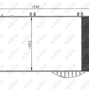 Wochenendangebot NRF 35531 - Kondensator, Klimaanlage - EASY FIT