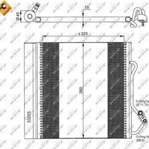 Markenware NRF 35720 - Kondensator, Klimaanlage - EASY FIT