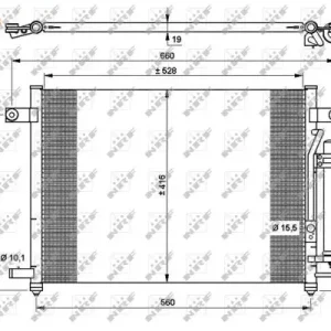 Finale Aktion NRF 35767 - Kondensator, Klimaanlage - EASY FIT