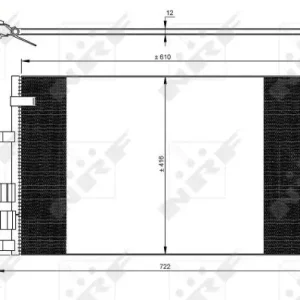 Sichere Zahlung NRF 35911 - Kondensator, Klimaanlage - EASY FIT