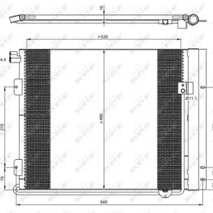 Bestpreis NRF 35933 - Kondensator, Klimaanlage - EASY FIT