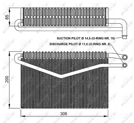 NRF 36152 - Verdampfer, Klimaanlage - EASY FIT Jetzt Bestellen