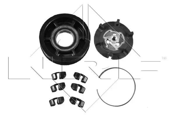 Neue Kollektion NRF 380004 - Magnetkupplung, Klimakompressor