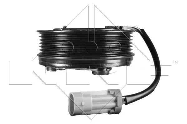 Preisreduziert NRF 380013 - Magnetkupplung, Klimakompressor