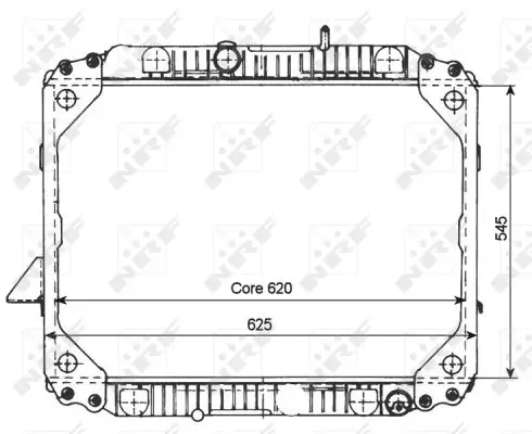 NRF 503475 - Kühler, Motorkühlung Highlight