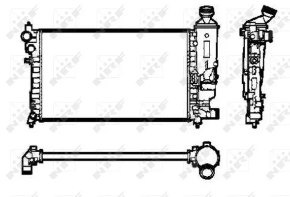 Meistverkauft NRF 50434 - Kühler, Motorkühlung