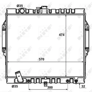 NRF 50449 - Kühler, Motorkühlung Sale