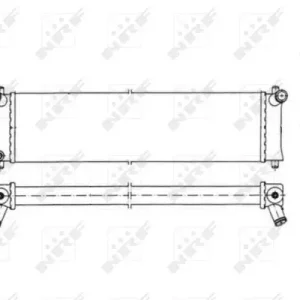 Sonderangebot NRF 50547 - Kühler, Motorkühlung
