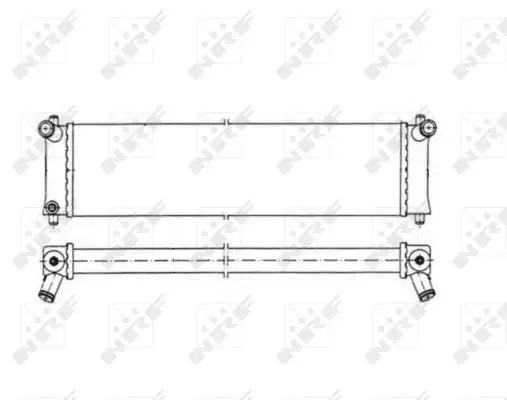 Sonderangebot NRF 50547 - Kühler, Motorkühlung
