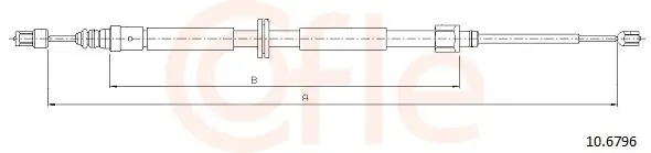COFLE 10.6796 - Seilzug, Feststellbremse Must-Have