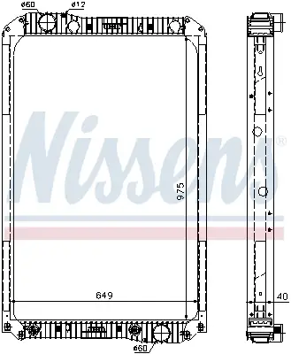 NISSENS 62571A - Kühler, Motorkühlung Begrenztes Angebot