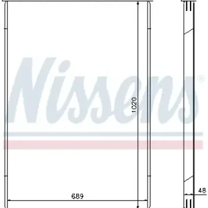Begrenztes Angebot NISSENS 67196 - Kühler, Motorkühlung