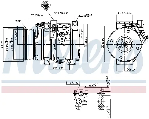 Must-Have NISSENS 890871 - Kompressor, Klimaanlage - ** FIRST FIT **