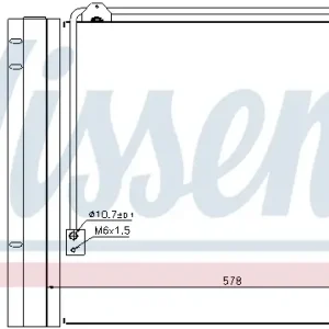 Wochenendangebot NISSENS 940179 - Kondensator, Klimaanlage