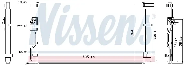 NISSENS 940820 - Kondensator, Klimaanlage Wochenendangebot
