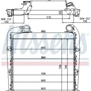 NISSENS 97029 - Ladeluftkühler Sichere Zahlung