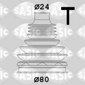 SASIC 1906111 - Faltenbalgsatz, Antriebswelle Sonderangebot