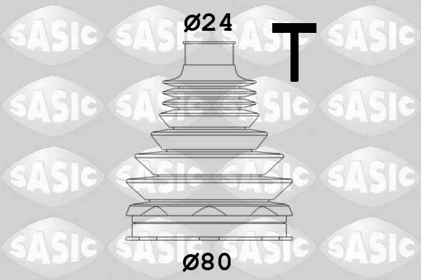 SASIC 1906111 - Faltenbalgsatz, Antriebswelle Sonderangebot