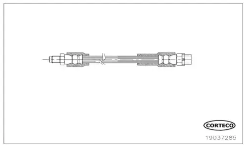 CORTECO 19037285 - Bremsschlauch Neue Ware