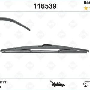 Top-Angebot SWF SR61 Scheibenwischer 116539 - DAS ORIGINAL REAR