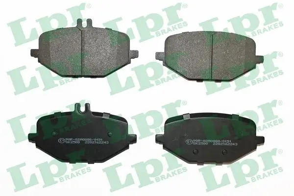 Preisreduziert LPR 05P2243 - Bremsbelagsatz, Scheibenbremse