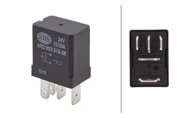 HELLA 4RD 933 319-061 - Relais, Arbeitsstrom Sonderaktion