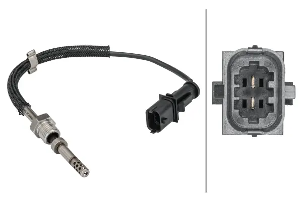 Top-Preis HELLA 6PT 358 181-461 - Sensor, Abgastemperatur