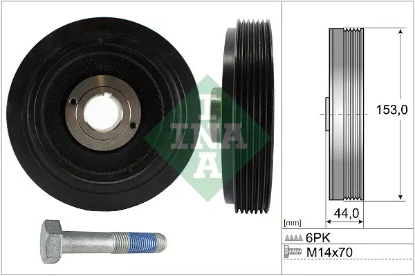 Schaeffler INA 544 0042 20 - Riemenscheibensatz, Kurbelwelle Jetzt Bestellen
