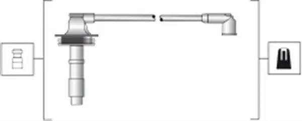 MAGNETI MARELLI 941318111279 - Zündleitungssatz Preisknaller
