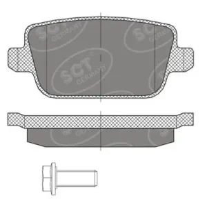 SCT Bremsbeläge SP476PR Begrenztes Angebot