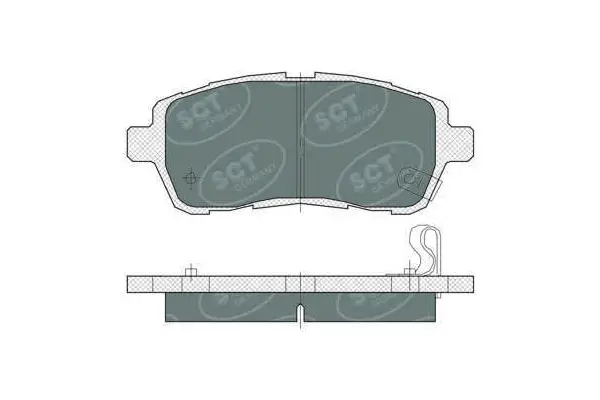 Schneller Versand SCT Bremsbeläge SP384PR
