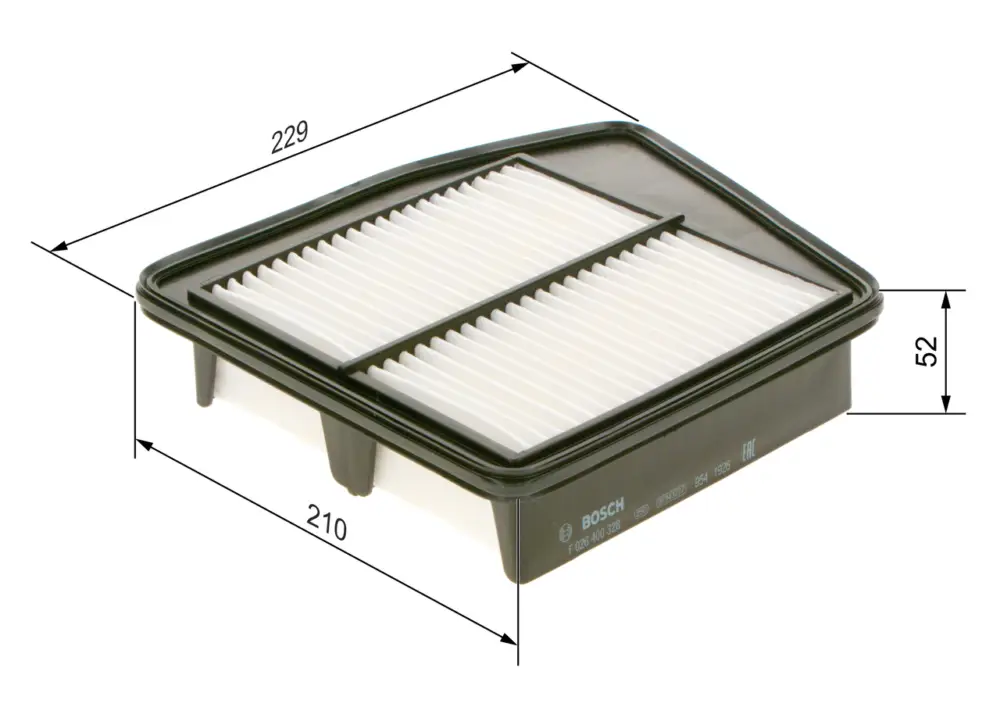 BOSCH F 026 400 328 - Luftfilter Neuheit