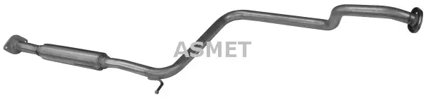 ASMET 14.031 - Mittelschalldämpfer Versand Am Gleichen Tag