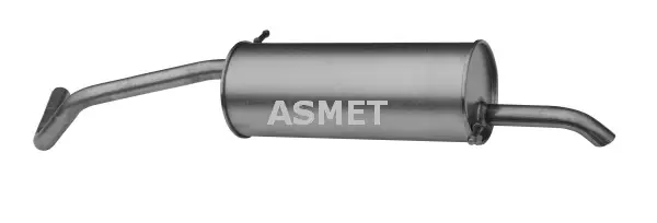 ASMET 21.031 - Endschalldämpfer Versand Am Gleichen Tag
