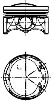 Expressversand KOLBENSCHMIDT 41197600 - Kolben