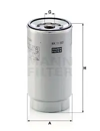 Rabatt MANN-FILTER WK 11 003 z - Kraftstofffilter