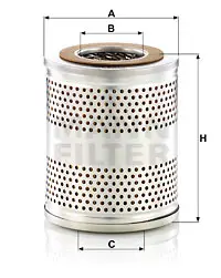 Preiswert MANN-FILTER H 1263/1 x - Filter, Arbeitshydraulik