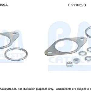 BM CATALYSTS FK11059 - Montagesatz, Ruß-/Partikelfilter Direktkauf