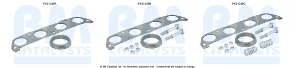 Direkt Vom Hersteller BM CATALYSTS FK91339 - Montagesatz, Katalysator