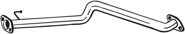 Geprüft BOSAL 850-107 - Abgasrohr
