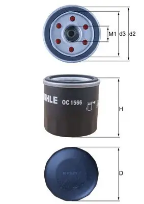 Preis Gesenkt KNECHT OC 1566 - Ölfilter