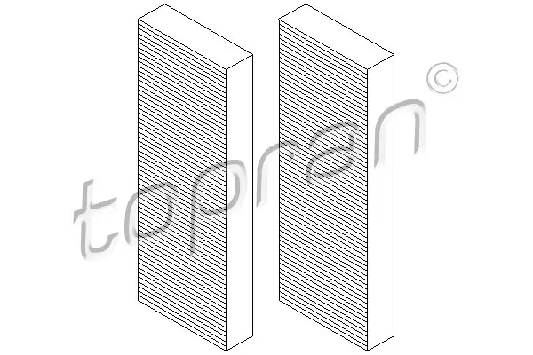 Saisonangebot TOPRAN 112 296 - Filtersatz, Innenraumluft