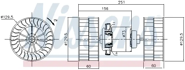 NISSENS 87190 - Innenraumgebläse Expressversand